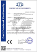 中国 Henan Zion New Material Co., Ltd. 認証